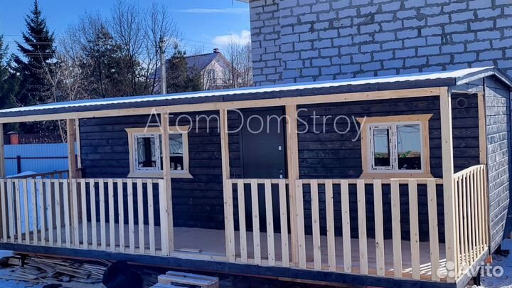 Вагончик с надежной крышей