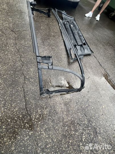 Каркас капота и облицовка на scania P (5-я серия)