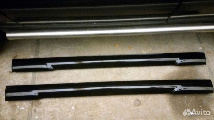 Накладки порогов jeep wj