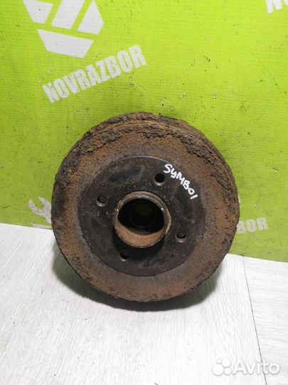 Барабан тормозной Рено Клио 2 Симбол