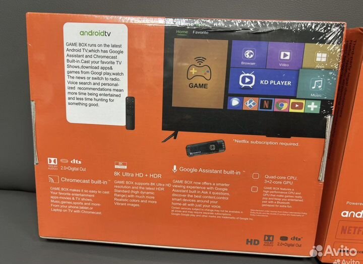 Игровая приставка+smart tv 2+64 GB Smart-Game BOX