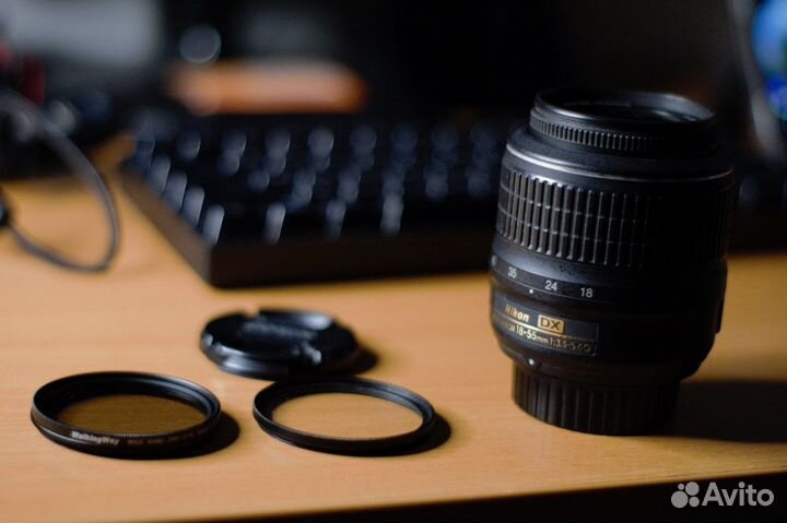 Обьектив nikon nikkor 18-55mm VR