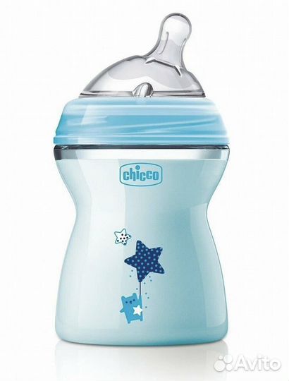 Бутылочка Chicco Natural Feeling c 2месяцев 250мл