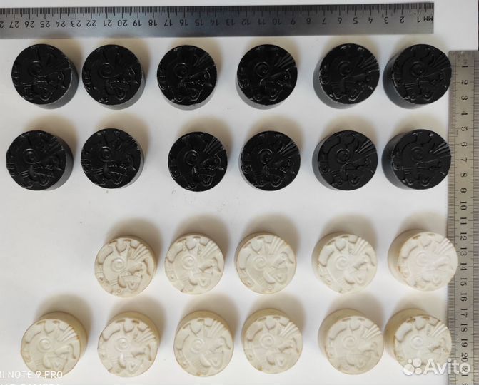 Шашки с орлом. СССР