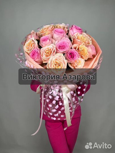 Роза цветы букеты на дом