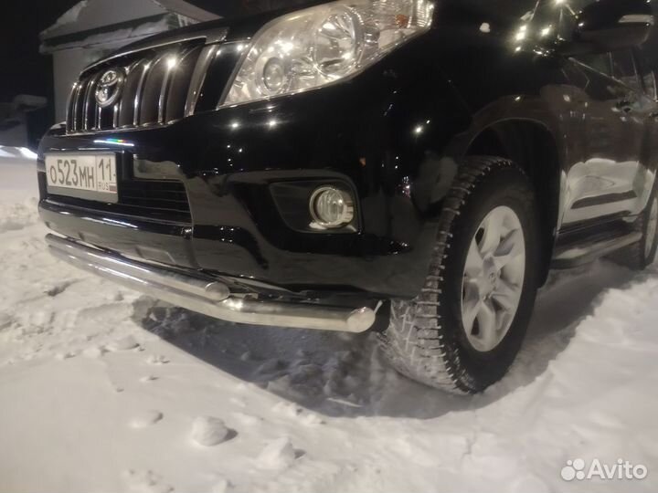 Prado 150 защитная дуга переднего бампера