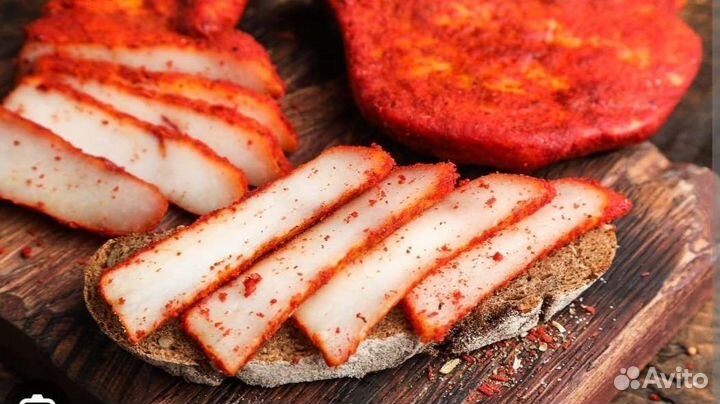 Курдюк домашнего копчения