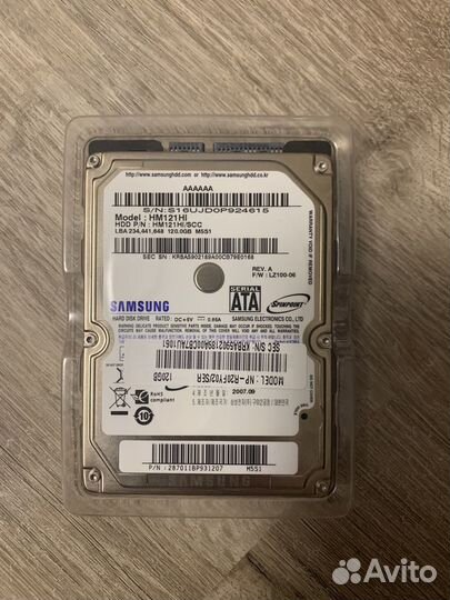 Жесткий диск на 120 гб для ноутбука
