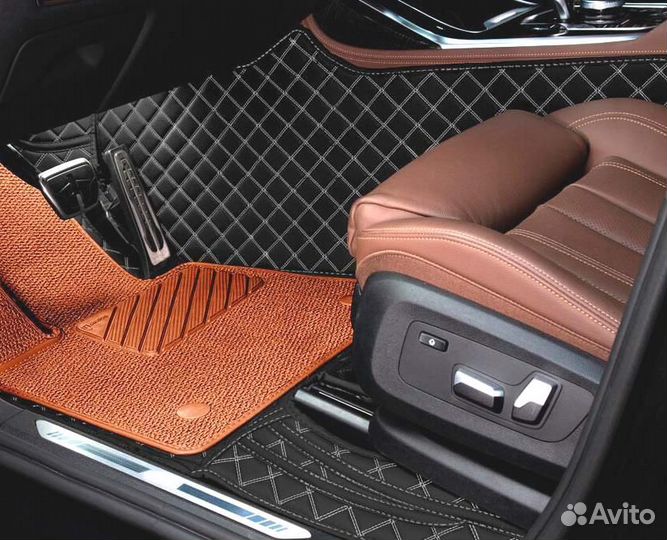 3D Коврики Lexus Салон Багажник из Экокожи