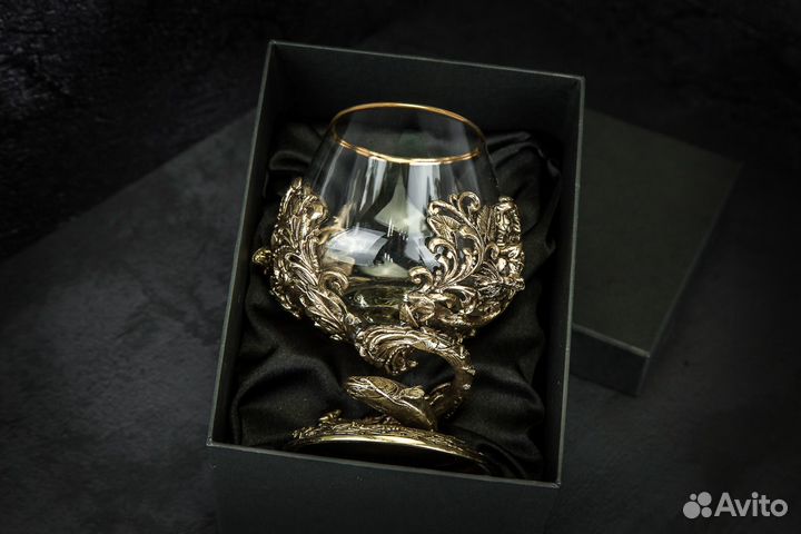 Бокал для коньяка «Рыбалка Элит Сом»