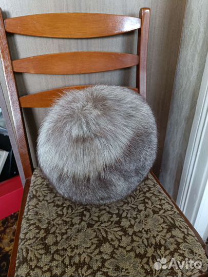 Шапка женская из меха песца