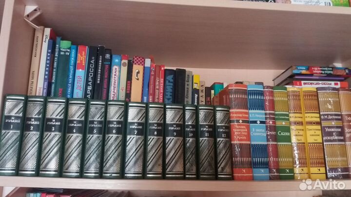 Максим Горький в 12 томах (миниформат, СССР)