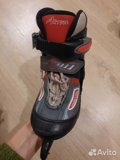 Коньки Action детские раздвижные 26-29