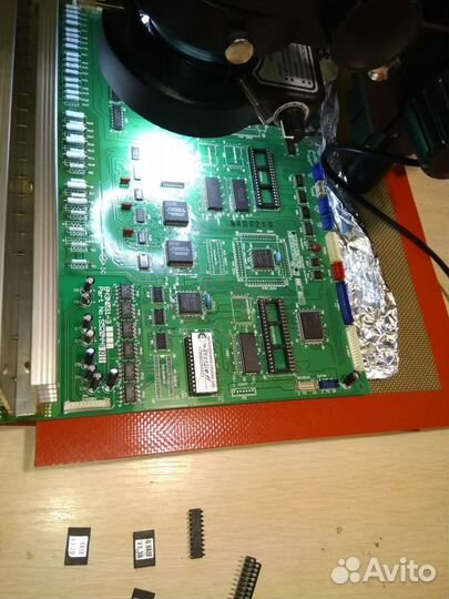 Ремонт электроники вышивальных и стегальных машин