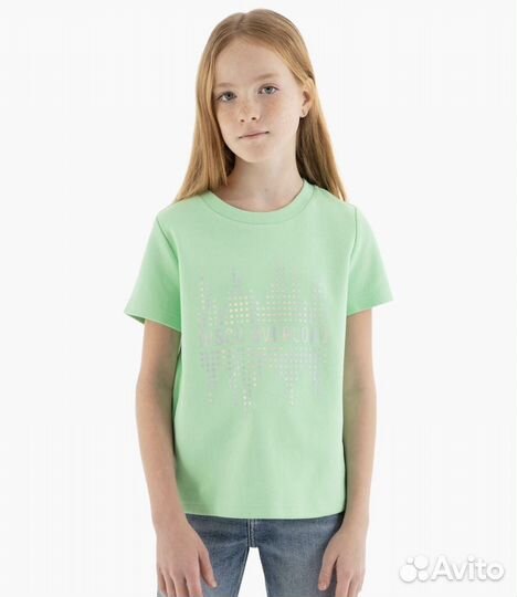 Новая плотная футболка Gloria Jeans р.164