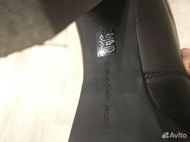 Ботильоны натуральная кожа 39