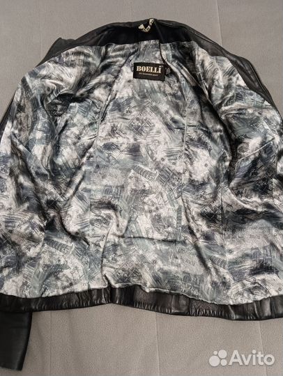 Куртка кожаная женская 38 Boelli натуральная кожа