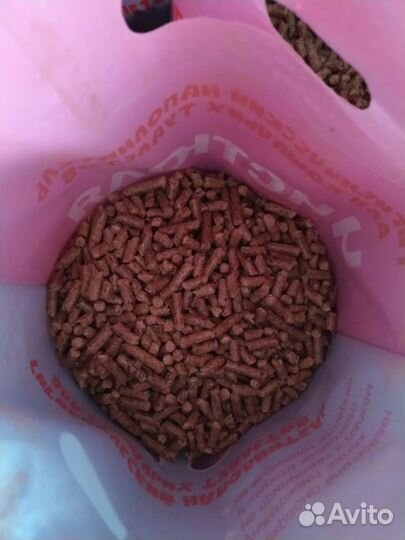 Наполнитель для кошачьих туалетов древесный