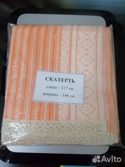 Скатерть лён плюс хлопок