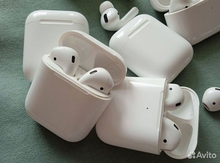 Airpods 2, 3, pro, pro 2 по частям