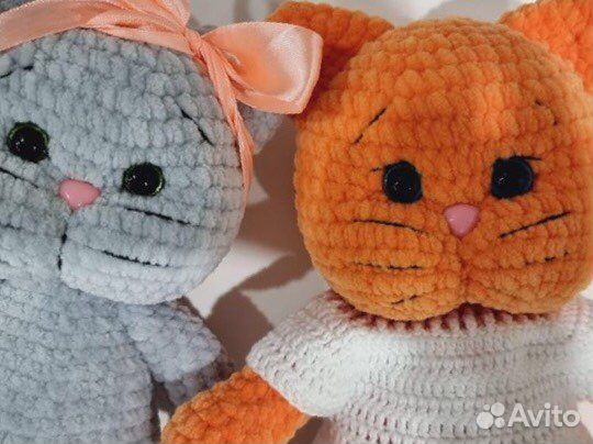 Вязаный кот/вязаные игрушки