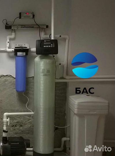 Система очистки воды для коттеджа дачи