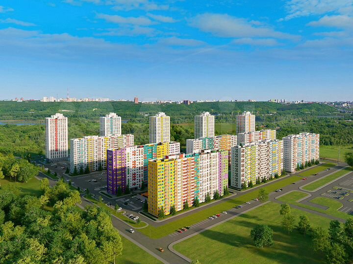 2-к. квартира, 56,2 м², 18/25 эт.