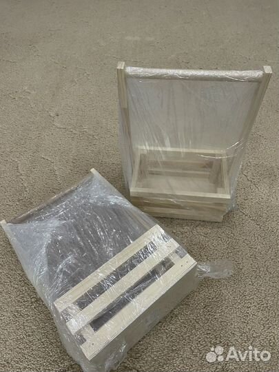 Кашпо деревянное