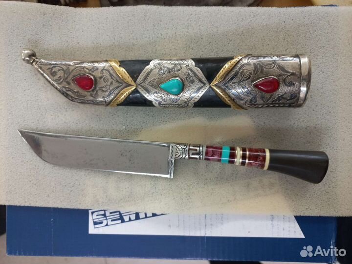 Нож коллекционный старинный женский