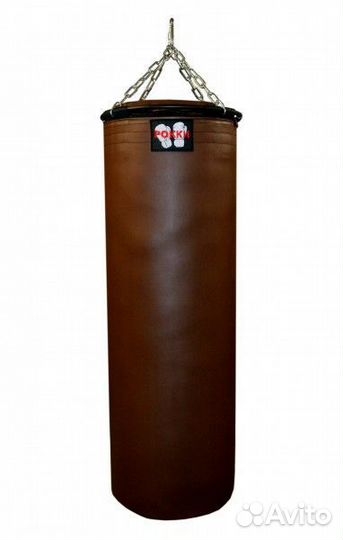 Боксерский мешок иск. кожа рокки 120X40 см 50 кг