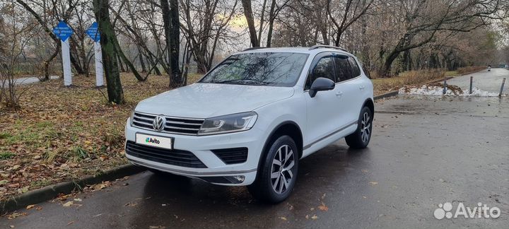 Volkswagen Touareg 3.0 AT, 2017, 135 000 км