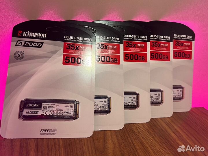 Новый M2.SSD Kingston a2000 250gb