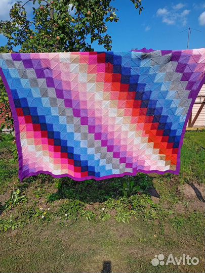 Плед покрывало шерсть