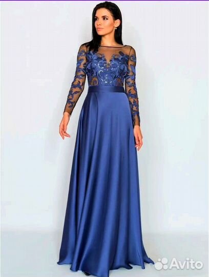 Вечернее платье в пол