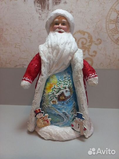 Ватный дед мороз