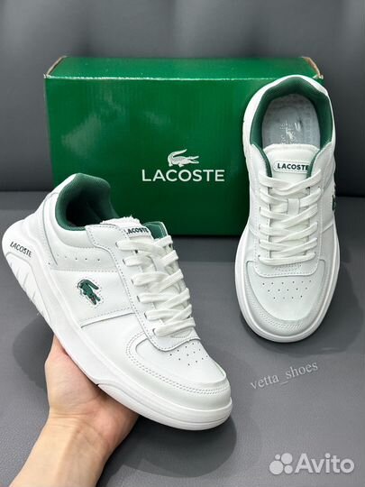 Кроссовки Lacoste белые