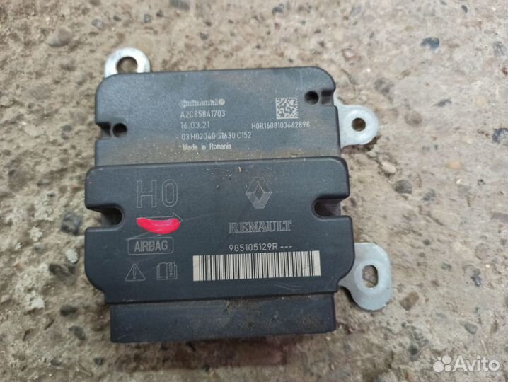 Блок управления Airbag Renault Duster