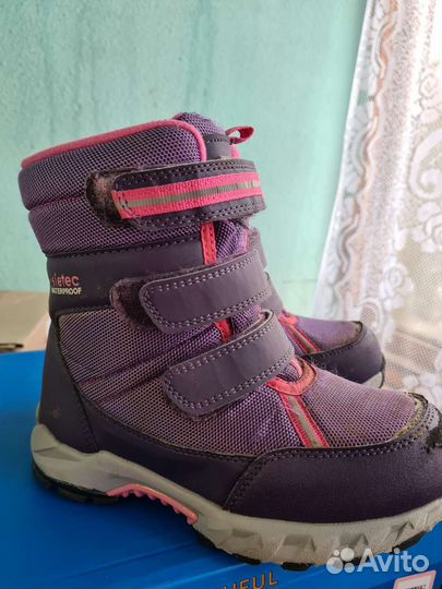 Зимние ботинки для девочки 32 размер