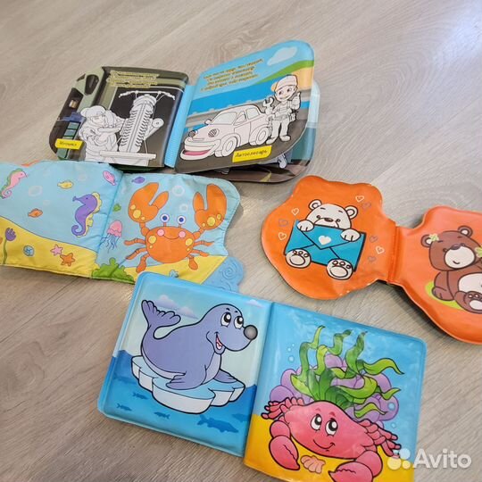 Мягкие книжки - шуршалки для детей 0+