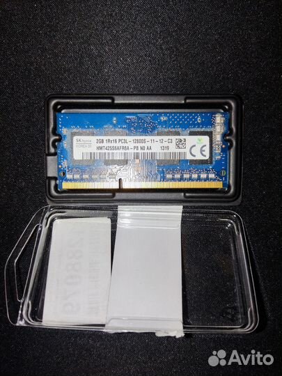 Оперативная память Hynix DDR3L 1600 SO-dimm 2Gb HM