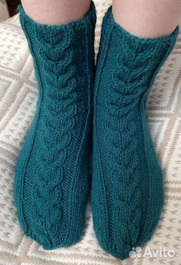 Вязанные носки
