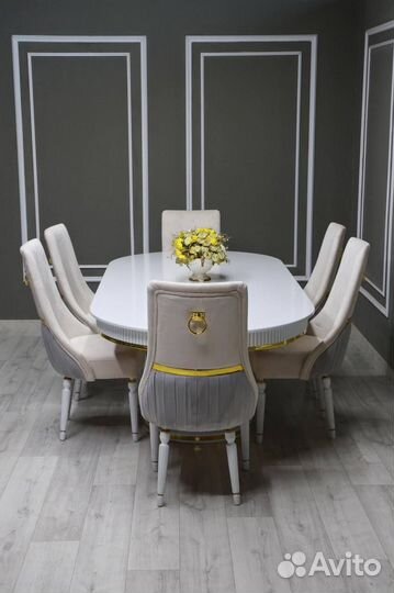 Стол со стульями \оплата при получении