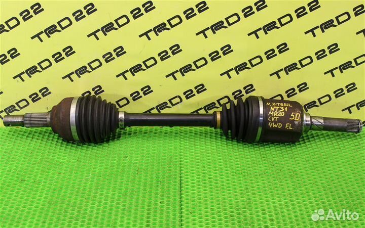 Привод передний левый Nissan X-Trail NT31 MR20DE