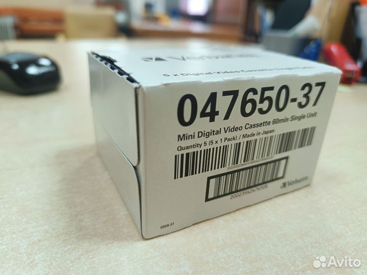 Кассеты mini DV Verbatim Япония