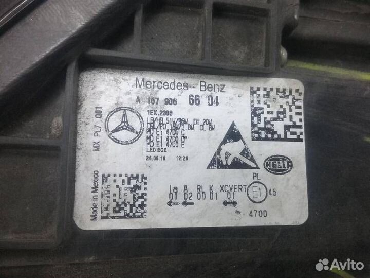 Фара правая Mercedes-Benz GLE