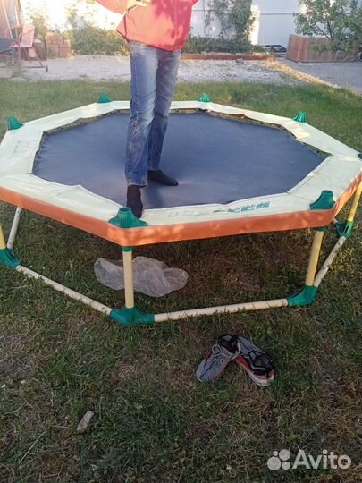 Детский батут с сеткой бу