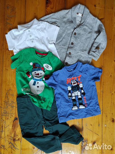 Вещи 92 пакетом + куртка+ветровка