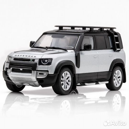 Масштабная модель Defender 110 2020- Silver