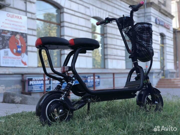 Электросамокат двухместный 48 V / 500 W