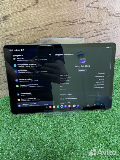 Планшет Samsung Galaxy Tab S9 5G 12/256 (А)